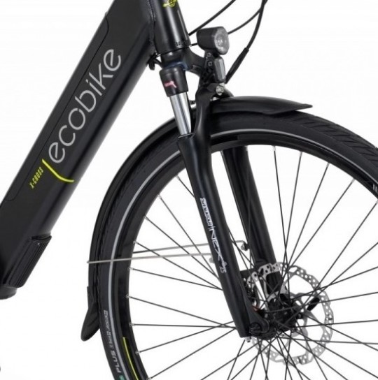 amortyzator w rowerze elektrycznym  ecobike x cross 2023